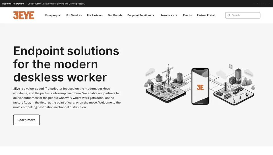 3Eye homepage