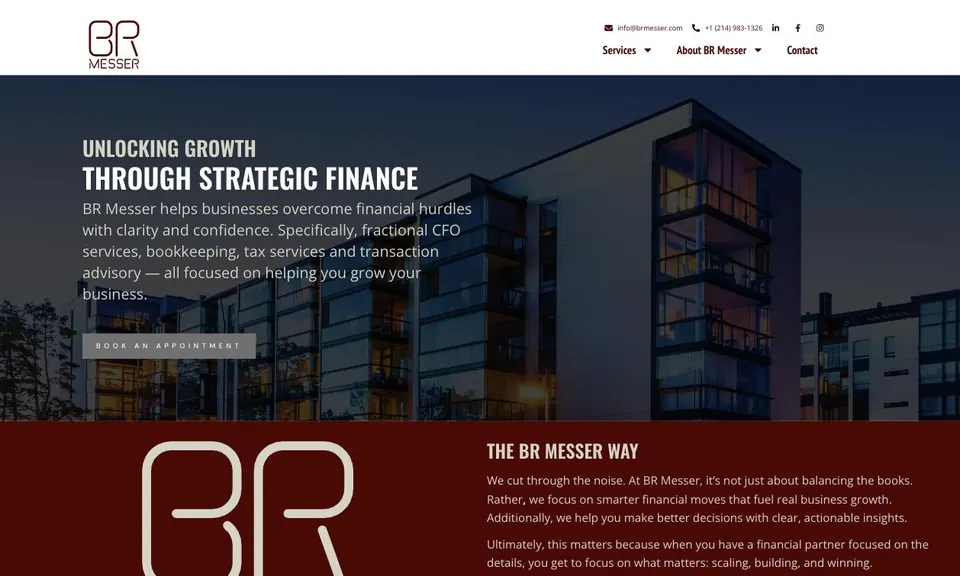 BR Messer homepage