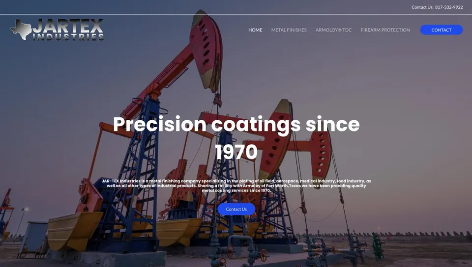 Jar-Tex Industries homepage