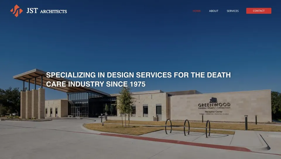 JST Architects homepage