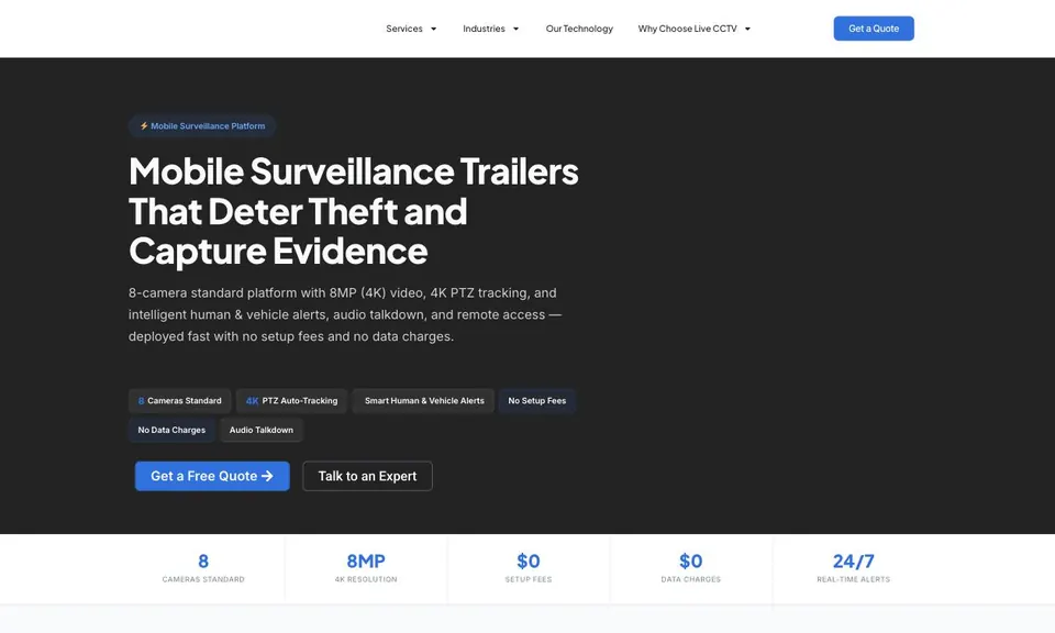 Live CCTV homepage